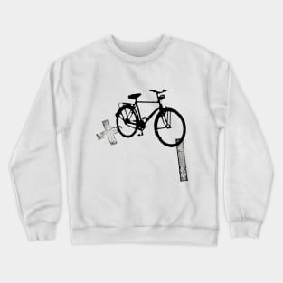 Old Bike Crewneck Sweatshirt